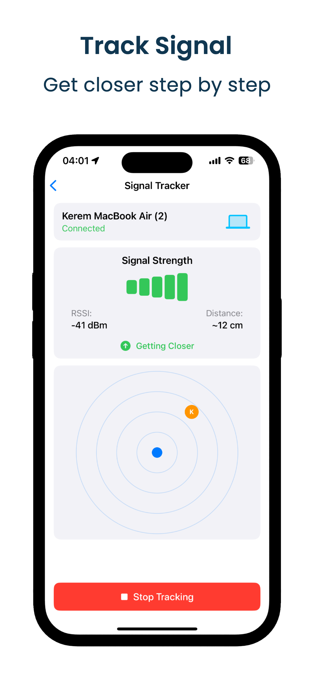 Bluetooth Tracker Screenshot 4